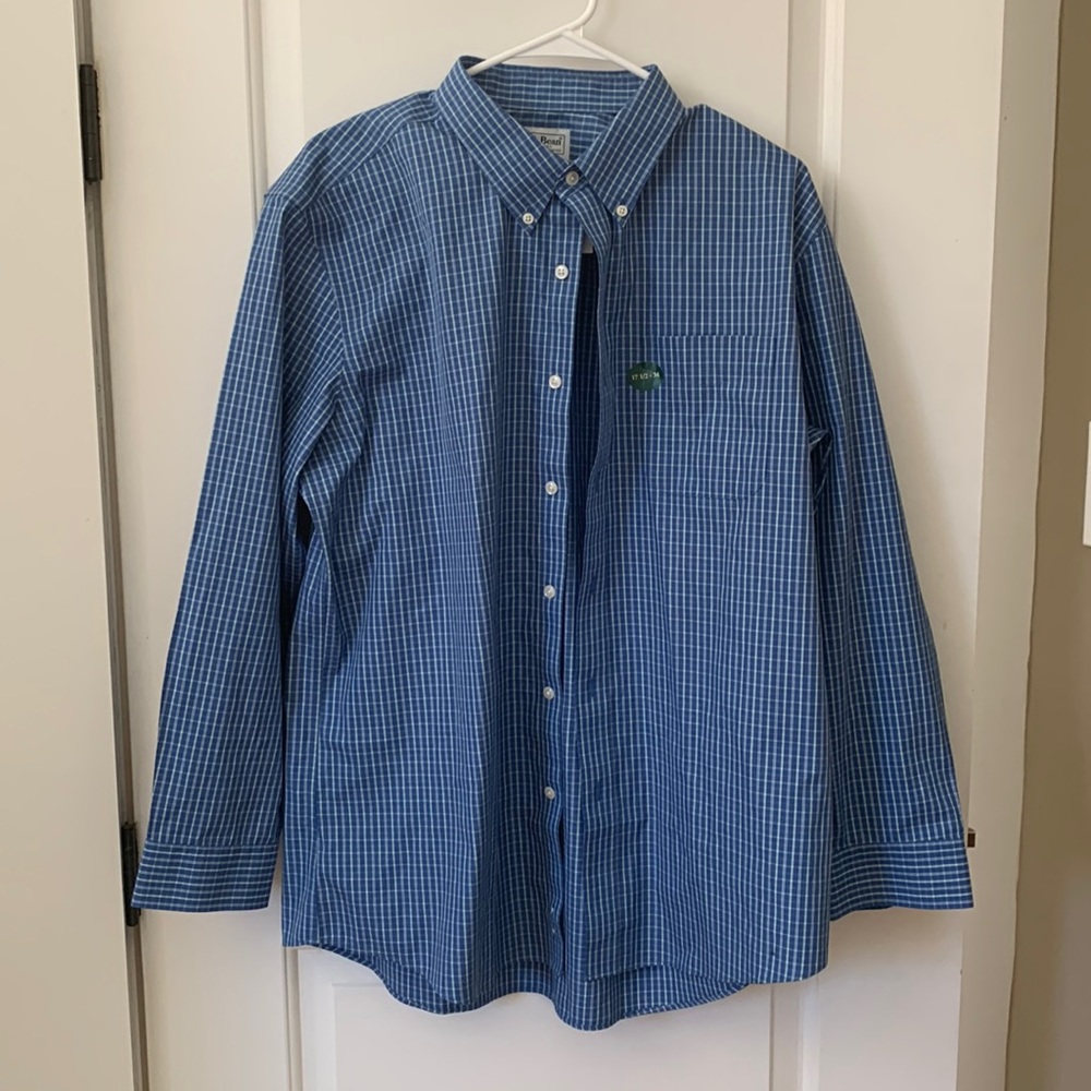 NWT L.L. Bean Wrinkle Free Oxford Shirt Slim Fit